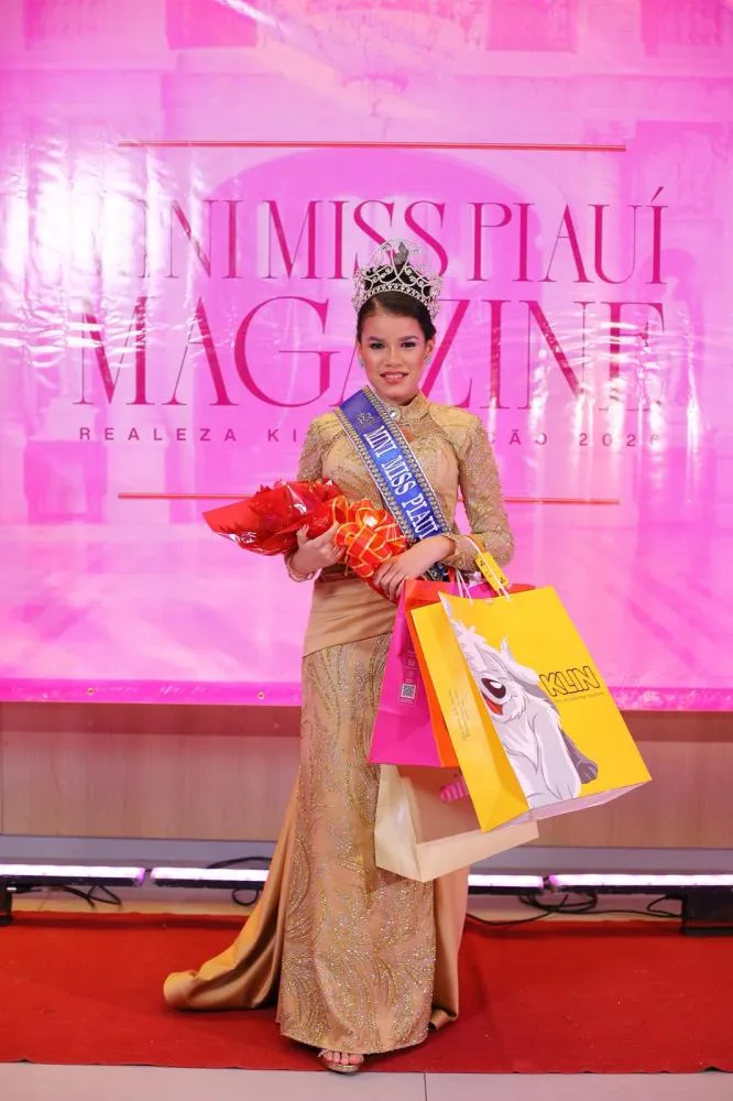 Vanessa Medeiros é eleita Mini Miss Piauí 2026 