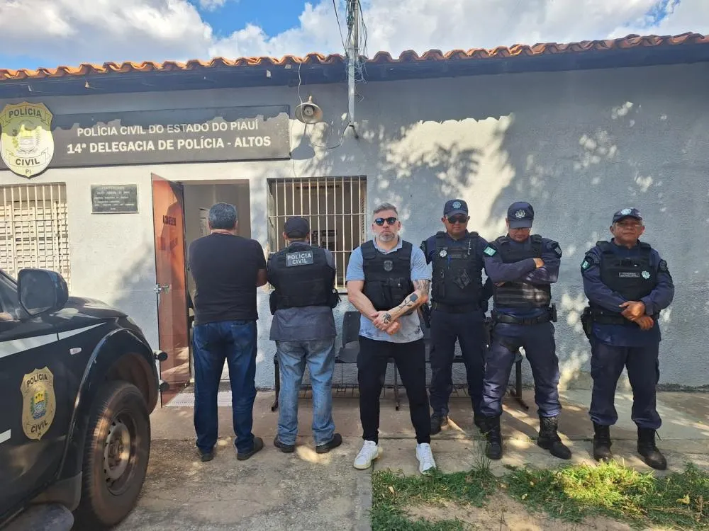 SSP-PI prende homem suspeito de agredir a mãe e descumprir medida protetiva em Altos